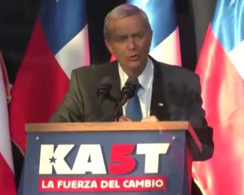 Kast, o “Bolsonaro chileno”, avança rumo ao poder no Chile