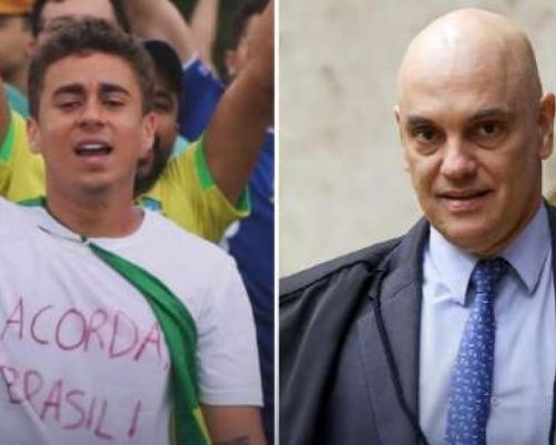 MORAES DETERMINA PRISÃO DE NIKOLAS E SEUS APOIADORES SE VIEREM À PAPUDA