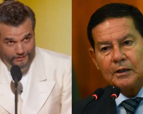 General Mourão assina homenagem a Wagner Moura e elogia seu talento