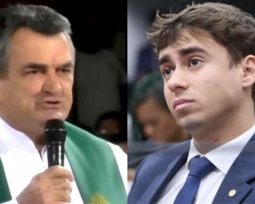 Padre ataca Nikolas Ferreira durante missa e anuncia o fim da neutralidade religiosa, envergonhando a Igreja
