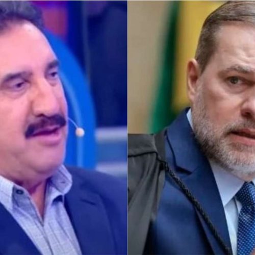 Ratinho entra na justiça, algo que Toffoli ainda não tem coragem de fazer