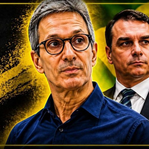 Zema ganha força como vice de Flávio Bolsonaro em articulação que circula nos bastidores de Brasília — Veja o vídeo!