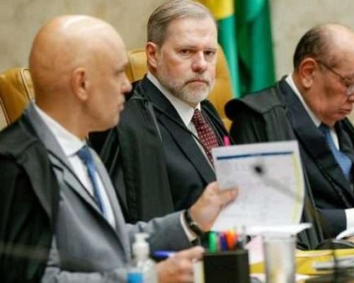 Pesquisa revela os ministros mais rejeitados do STF: Toffoli lidera com 81%, seguido por Gilmar, Moraes e Dino