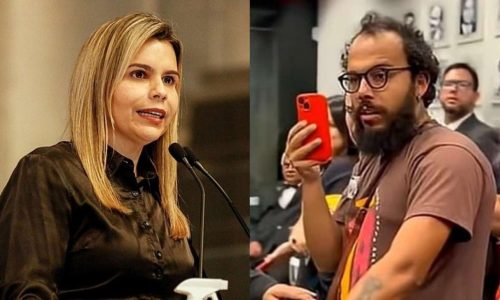 Revelado quem é o homem que agrediu deputada na Comissão das Mulheres: um ex-candidato do PT