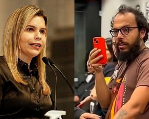 Revelado quem é o homem que agrediu deputada na Comissão das Mulheres: um ex-candidato do PT