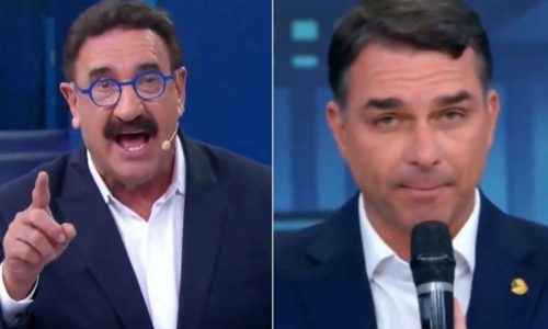 Tensão no SBT: Zezé Di Camargo e Flávio Bolsonaro entram em foco