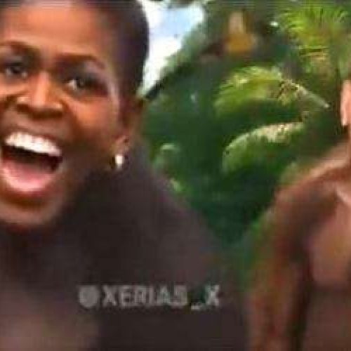 TRUMP DIVULGA VÍDEO QUE MOSTRA OBAMA REPOSTADO COMO MACACO (VEJA O VÍDEO)