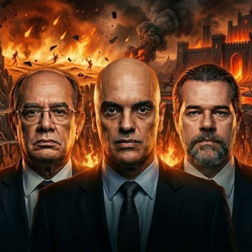 STF vira inferno dantesco: como Gilmar, Moraes e Toffoli construíram círculos de poder arbitrário
