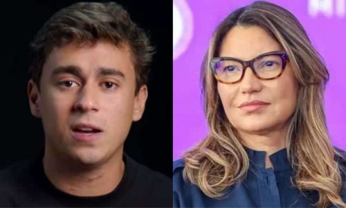 Janja reaparece para atacar Nikolas Ferreira e recebe resposta esmagadora do deputado. Veja o vídeo!