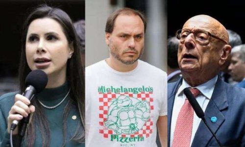 Carlos Bolsonaro lidera pesquisa para o Senado em SC; Caroline De Toni aparece em segundo lugar