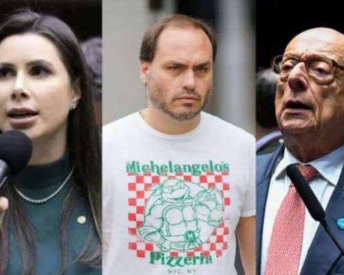 Carlos Bolsonaro lidera pesquisa para o Senado em SC; Caroline De Toni aparece em segundo lugar