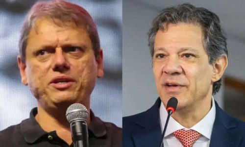 Tarcísio vai passear em São Paulo e vencer Haddad no 1º turno