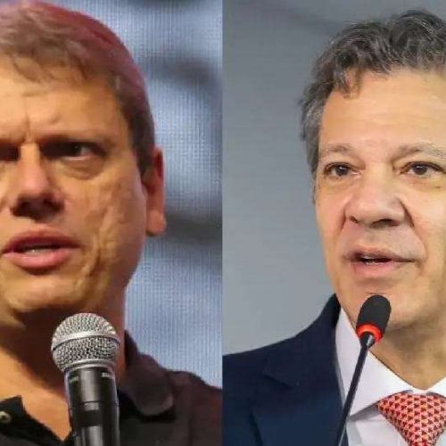 Tarcísio vai passear em São Paulo e vencer Haddad no 1º turno