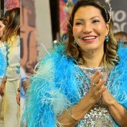 Janja mobiliza avião da FAB e seis assessores para visitar barracão de escola de samba que homenageou Lula