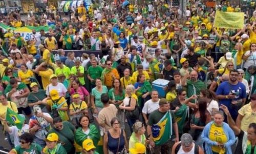 Poucos perceberam a manifestação que exigiu prisão domiciliar de Bolsonaro no último domingo