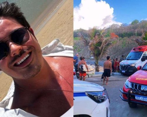 Médico morre afogado em Fernando de Noronha e namorada segue em estado grave