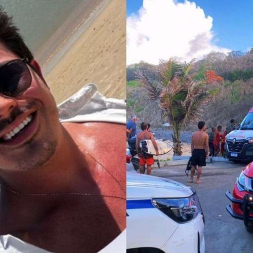 Médico morre afogado em Fernando de Noronha e namorada segue em estado grave