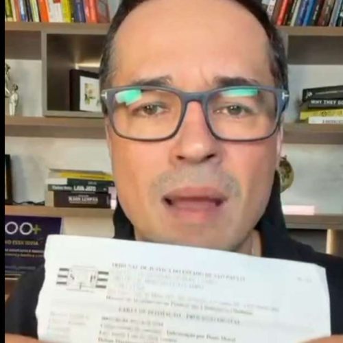 Deltan Dallagnol afirma ter recebido carta de Lula (assista ao vídeo)