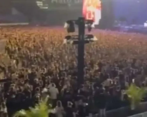 Cuiabá: Show do Guns N’ Roses Vira Palco de Protestos contra Lula