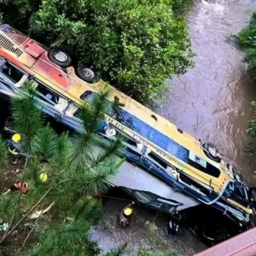 Argentina: Ônibus Cai de Ponte em Misiones e Deixa 9 Mortos; Faltam Listas de Passageiros