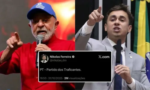 Censura Judicial: Juiz de Brasília Manda Retirar Post de Nikolas Ferreira Sobre o PT