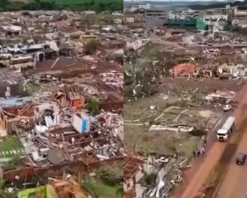 Devastação no Paraná: Tornado em Rio Bonito do Iguaçu Deixa Seis Mortos e 432 Feridos, Confirma Defesa Civil