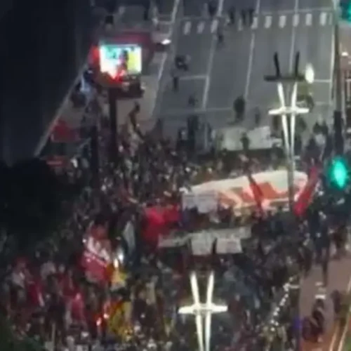 PCO e Esquerda Fracassam em Protesto contra Cláudio Castro na Avenida Paulista