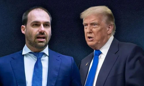 Mar-a-Lago: Eduardo Bolsonaro e Paulo Figueiredo Participam do Exclusivo CPAC de Trump